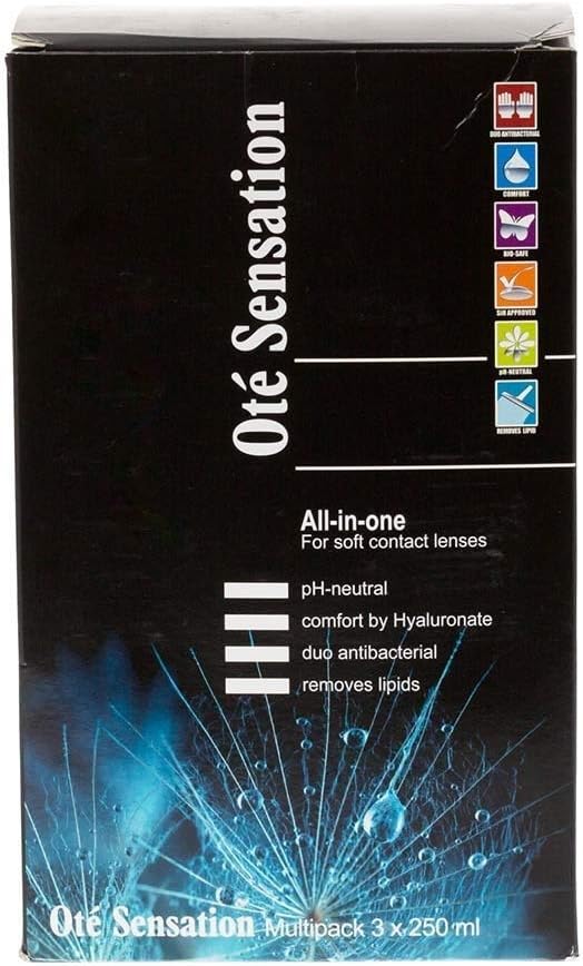 Ote Sensation All-in-One - Soft Lens Solution Multipack 3 x250ml